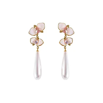 ONEKISS Gold Plated Copper Earrings Women's