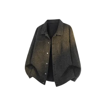 SWAMP AREA Denim Jacket Unisex Black