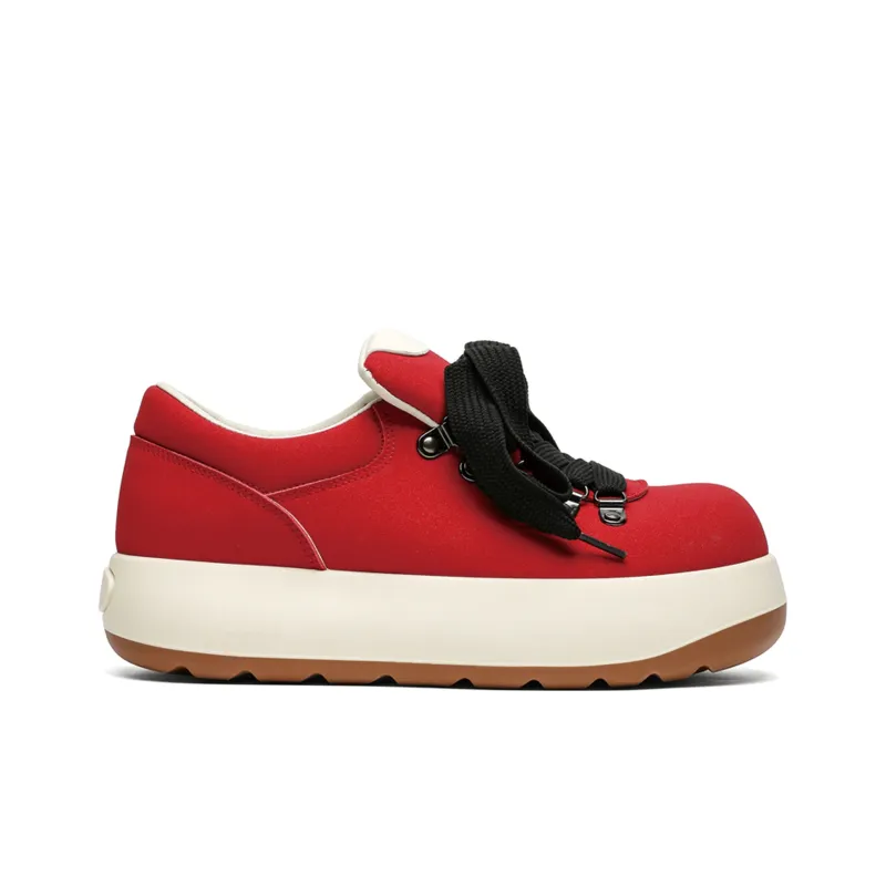 BUFFALO BOUND Anti-Slip And Wear-Resistant Height Increasing Low-Top Skateboard Shoes Men's-1