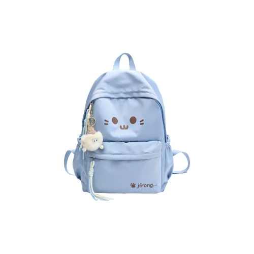 MINIPUDING Nylon Backpack Women's Multicolor