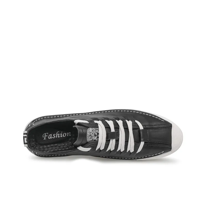 Jerden Smith Slip Resistant Waterproof Abrasion Resistant Low Top Skateboard Shoes Unisex-7