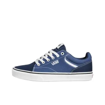 Vans Seldan Anti Slip Wear Resistant Low Top Skateboard Shoes Men's Blue