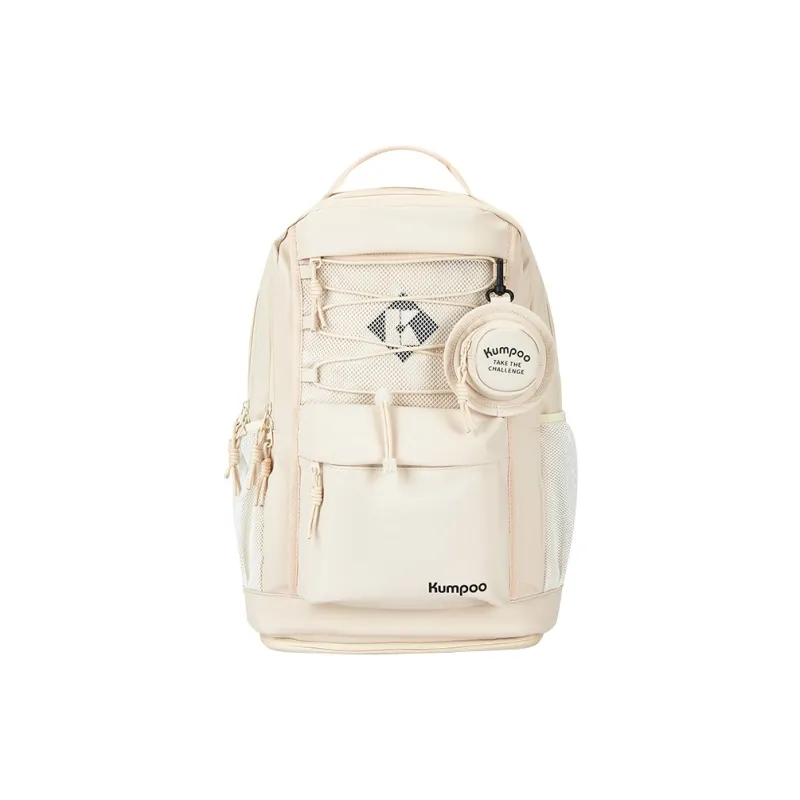 KUMPOO Ball Bag Outdoor Collection Badminton Racket Bags 2 3 Pcs Sports Gorpcore Backpack Beige Unisex-0