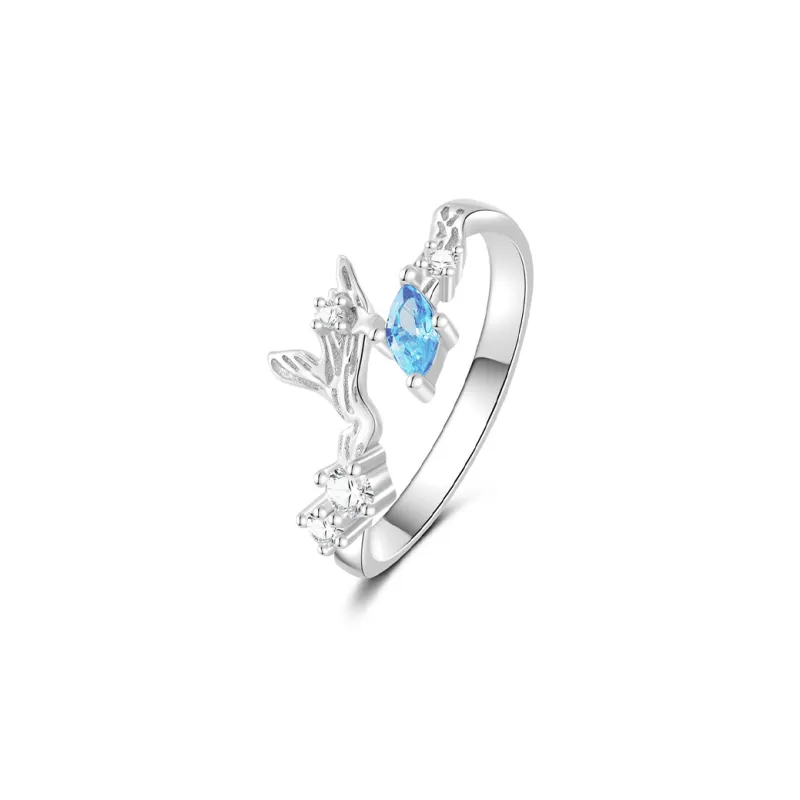 VIVIWELL S925 Silver Rings Unisex-2
