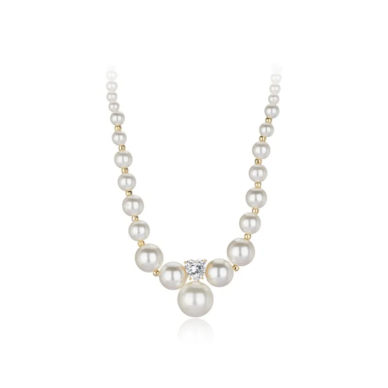 QLADY Faux Pearl Necklaces Women's-0