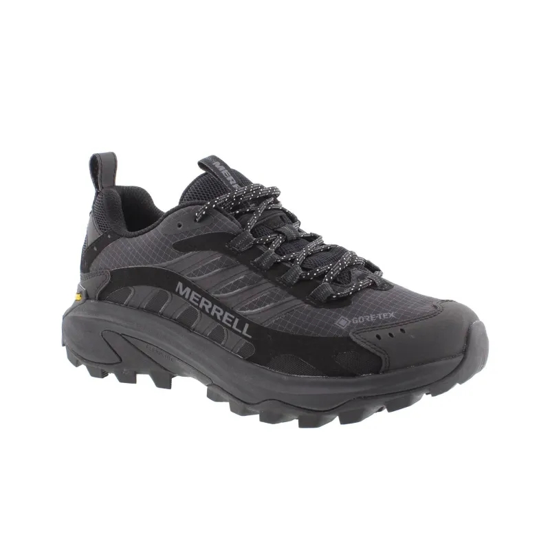MERRELL Moab Speed 2 Gore Tex Triple Black Women's-2