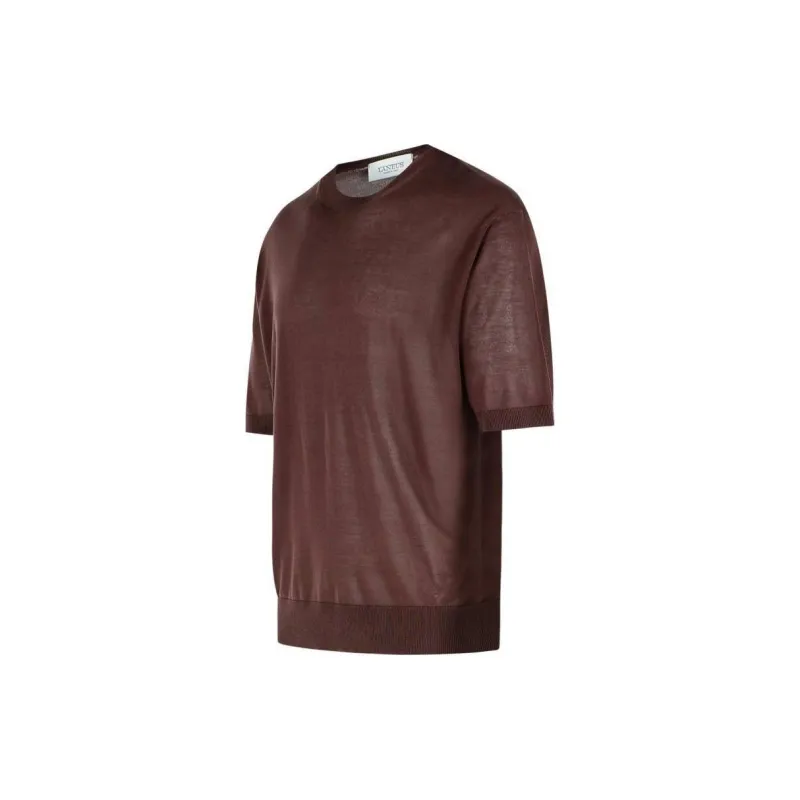 LANEUS Knitted T shirt-2