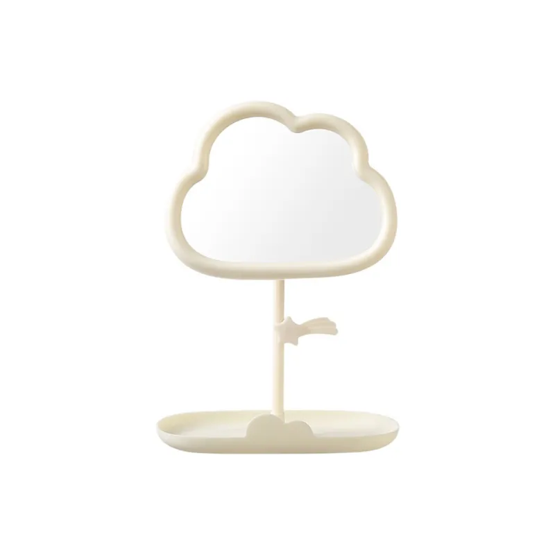 JOYTOUR Shooting Stars Cloud Adjustable Single Sided Mirror Makeup Tools-5