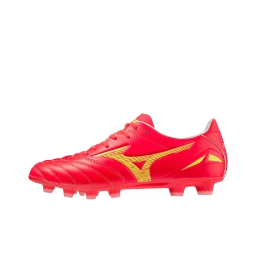 Mizuno Soccer Shoes Unisex Coral Red