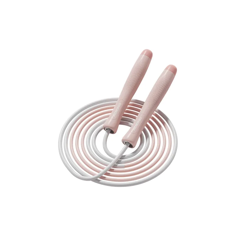 ADKING Fitness Training Non Countable Jump Ropes Students Rubber Rope, Plastic Controller 2.8m-3