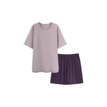 O'MESIK Pajama Set Women's Light Purple
