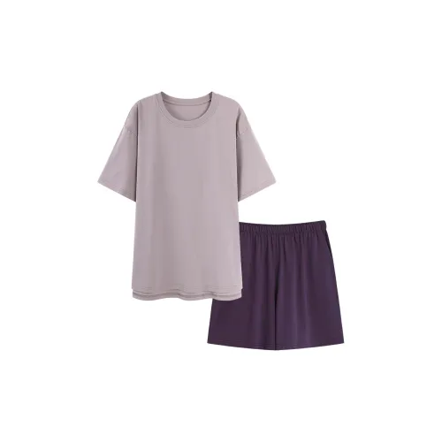O'MESIK Pajama Set Women's Light Purple