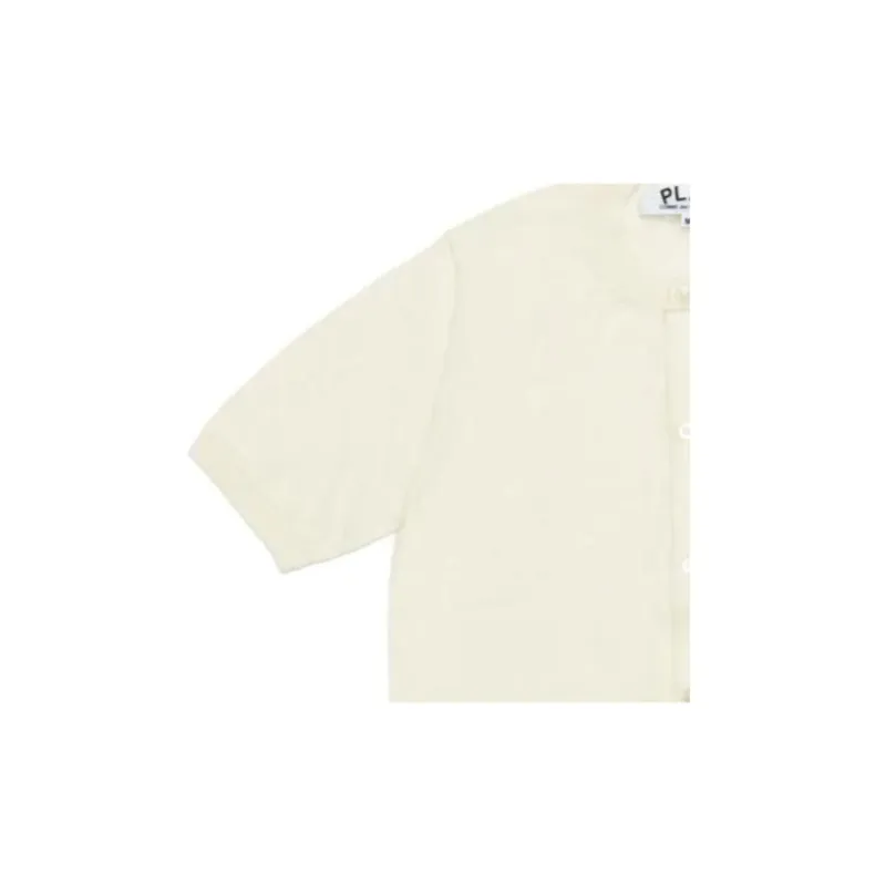 CDG Play SS24 Sweater Unisex Ecru-3