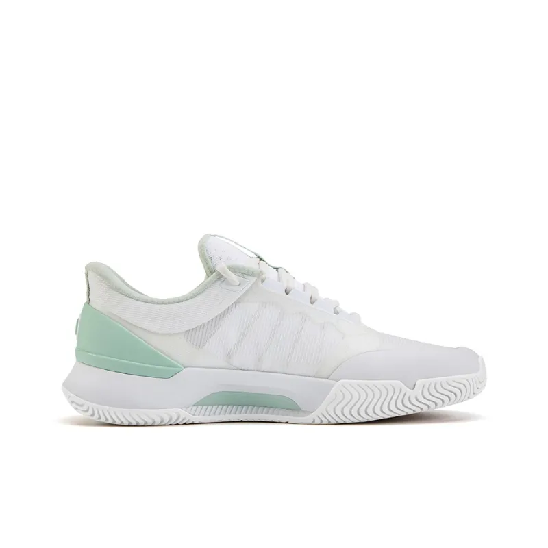 Wilson Low Top Tennis Shoes Women's White Green-1