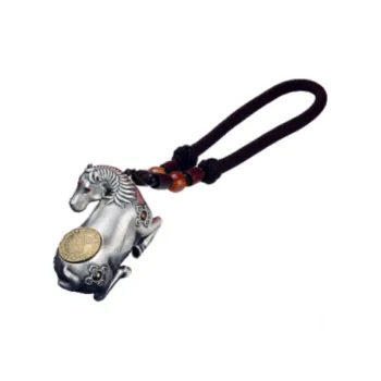 QINGFU 999 Fine Silver Ornaments Unisex