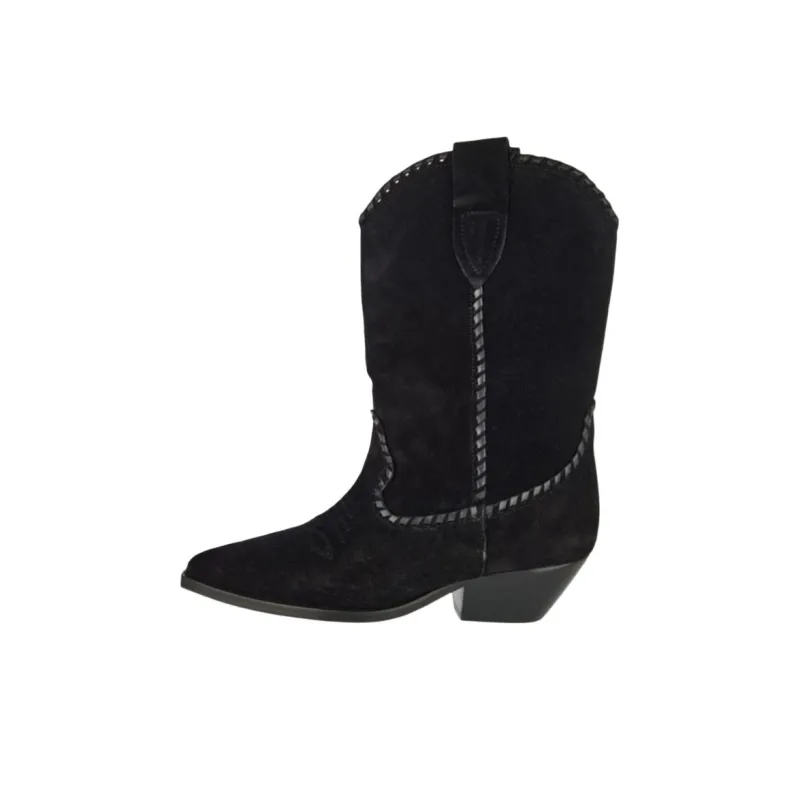 ISABEL MARANT Duerto Ankle Boots Women's Black-0