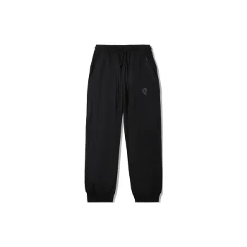LiNing x CHENGLONG LIANMINGKUAN Knitted Sports Pants Men's Black