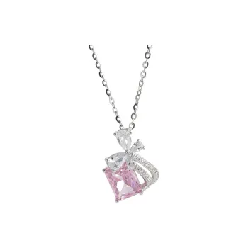 J&KINGLAY S925 Silver Necklaces Women's