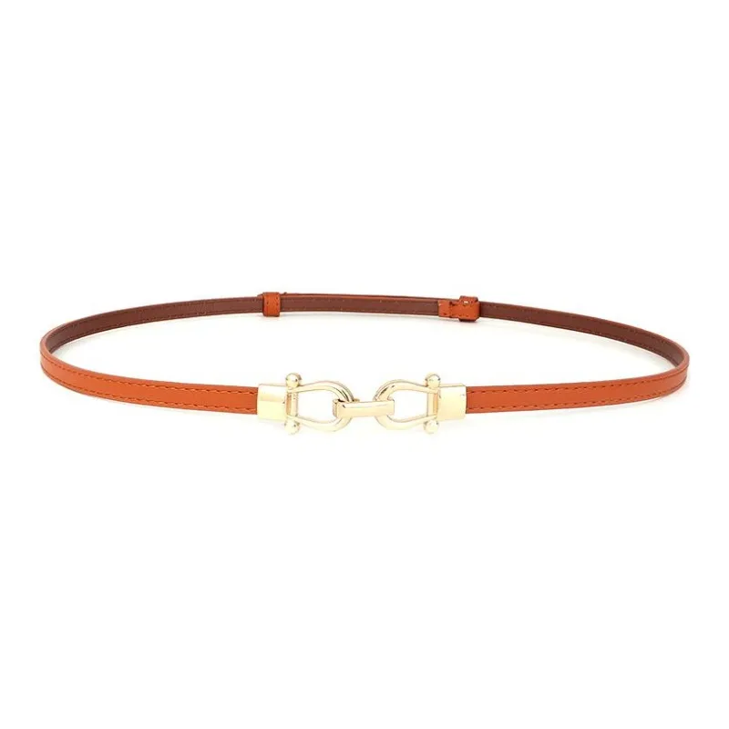 TUCANO PU Leather Leather Belts Women's Width 1cm-8