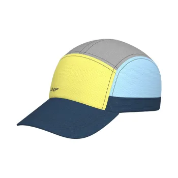 HALO Silicone Sweatband Baseball Caps Unisex Bright Yellow & Marine Blue Multicolor