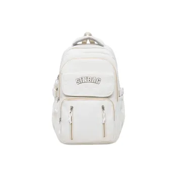GOBLIN SHARKS 1759 Nylon Backpack Unisex White/Black/Green/Red/Yellow