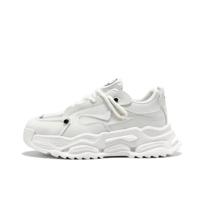 Boogie Bear Height Increasing Breathable Low-Top Chunky Sneakers Men's-6