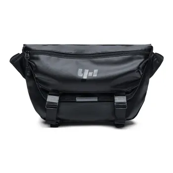 MOYYI PVC Fanny Pack Regular Men's Black