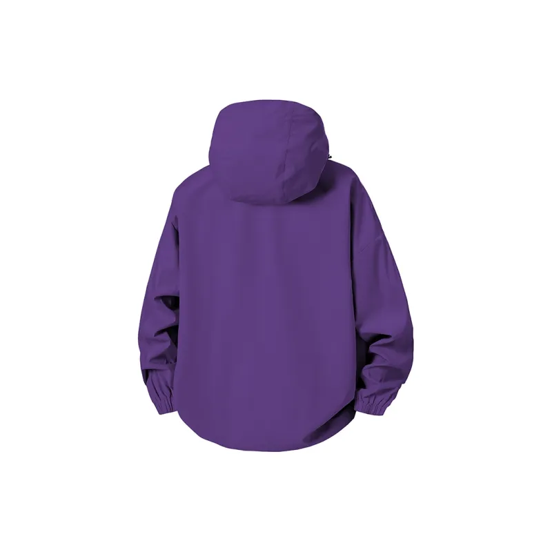 Warrior Laugh Series Urban Living/Travel/Commuting Waterproof And Windproof Windbreaker Jacket Unisex-21