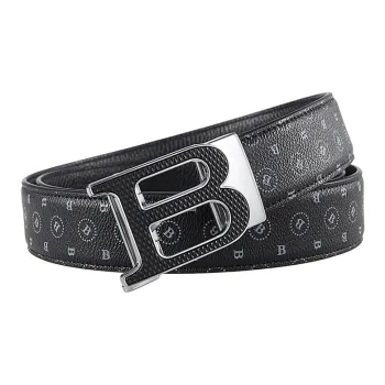 ROBINHOOD Cow Leather Leather Belts Men's Width 3.5CM