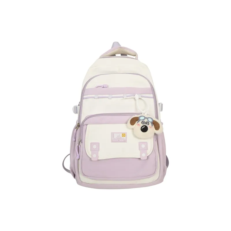 Yalu Nylon Backpack Regular Unisex Multicolor-23