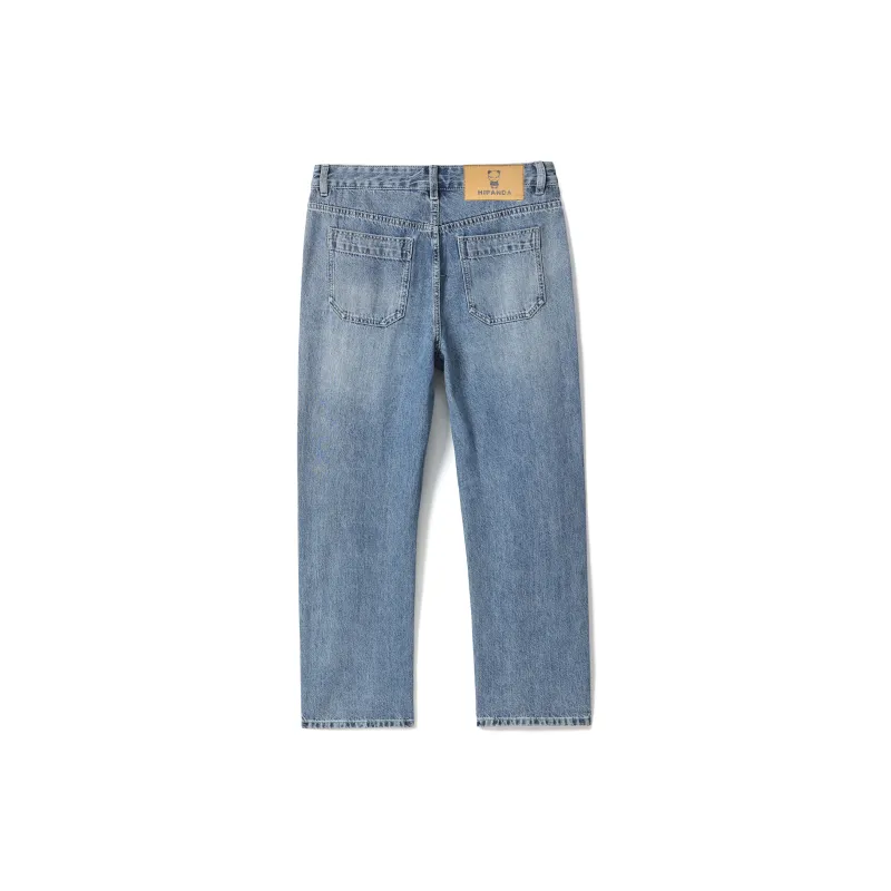 HIPANDA Jeans Men Blue-7