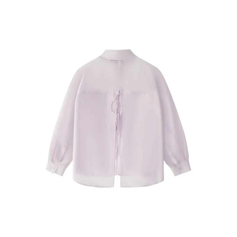 FILA FUSION FOB Shirt Women's Lavender Butterfly Purple-2