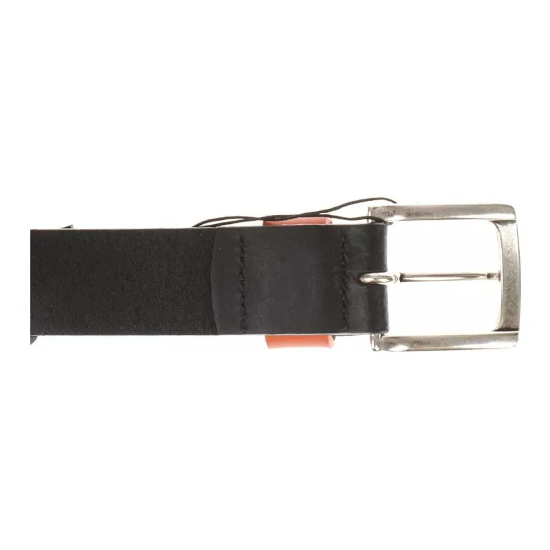 EMPORIO ARMANI Leather Belts Men's Black -2