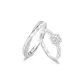 Sterling Silver Couple Rings