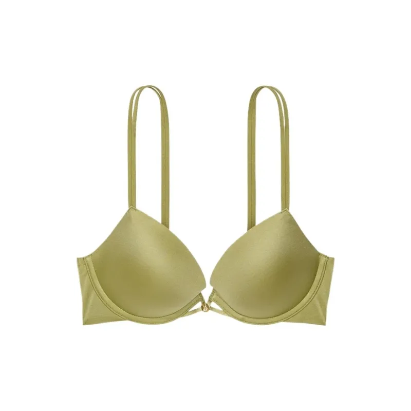 Victoria's Secret Bra Women's Satin Green-0