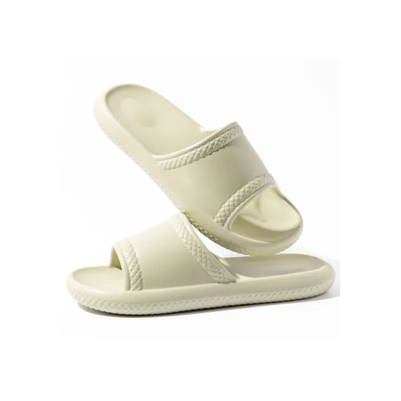Ailise Slippers Pink/Black/Green/Milk White-11