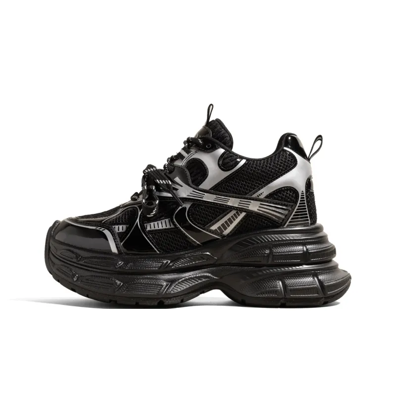 KODI Wear-Resistant Breathable Height Increasing Low-Top Chunky Sneakers Women's-5