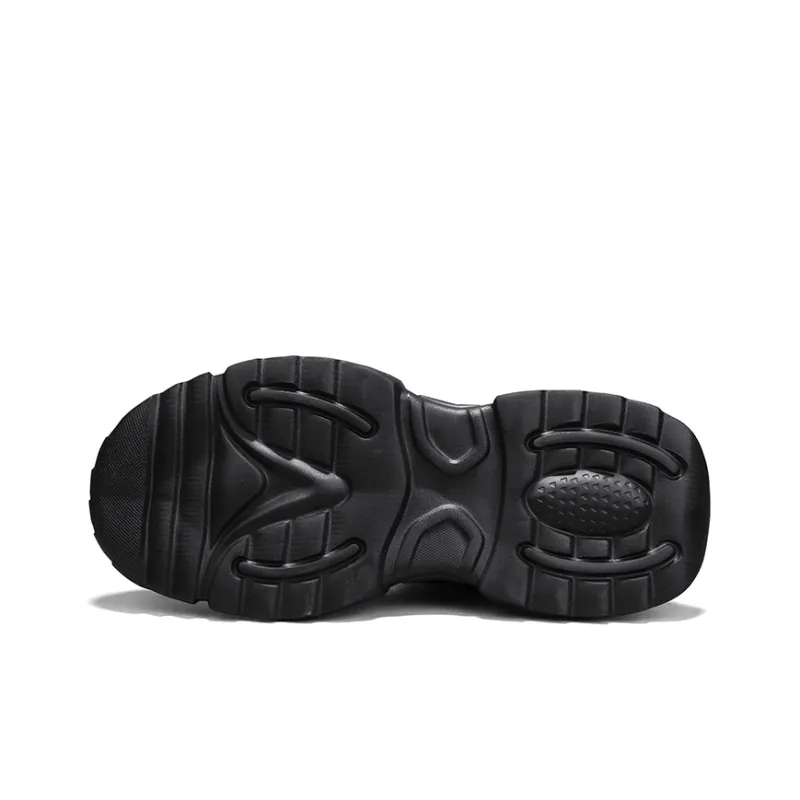 Warrior Cushioned Slip-Resistant Abrasion-Resistant Low-Top Basketball Shoes Men's Black-6