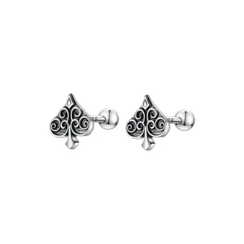GUDUD Elegance Vintage Stud Earrings Men's