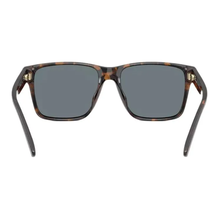 COACH Subject To Official Website Square Sunglasses Unisex Tortoiseshell-3