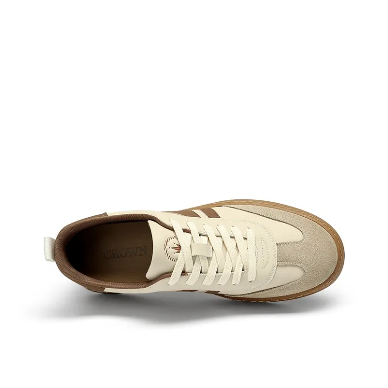 CROWN Anti-Slip And Wear-Resistant Lightweight Cushioning Low-Top Skateboard Shoes Men's-7