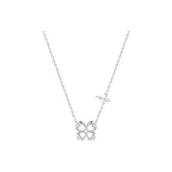 CHARLOTTE RAFFAELLI· Copper Collarbone Necklace Women's White Gold