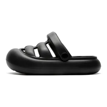 Darcy Sen Slippers Black/Khaki/Brown