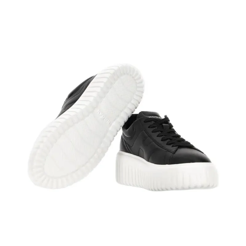HOGAN H Stripes Embellished Lace Up Sneakers Women's-5