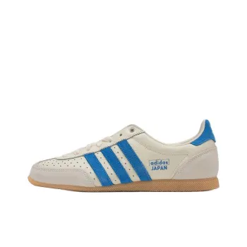 Adidas Originals JAPAN Anti Slip Wear Resistant Low Top Skateboard Shoes Women's White Blue