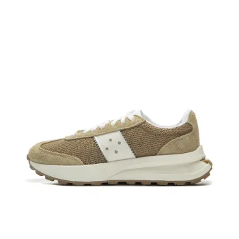 LiNing Lightweight Boat Abrasion Resistant Slip Resistant Coverage Low Top Casual Shoes Unisex Khaki