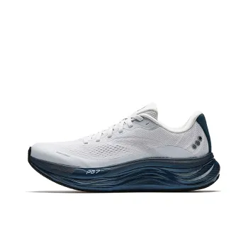 Anta Cushioning, Slip Resistant, And Abrasion Resistant Low Top Sprint Running Shoes Men's Gray Blue
