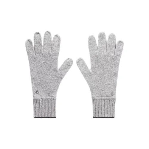 Lululemon Cashmere Knit Gloves Unisex Gray
