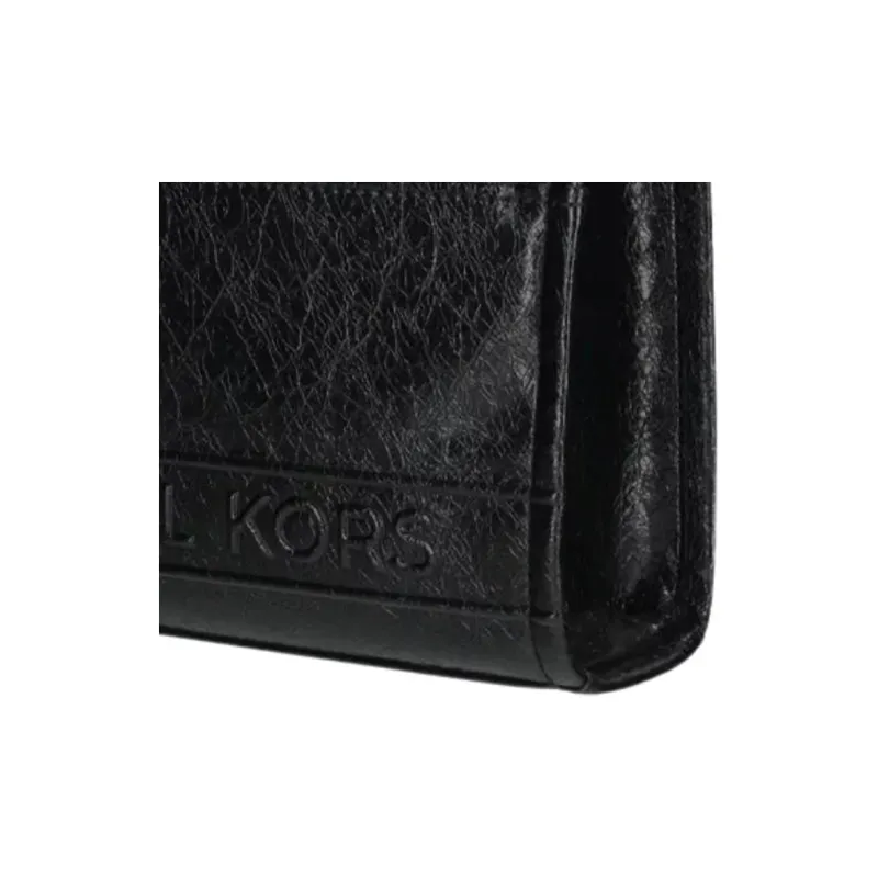 MICHAEL KORS Leather Tote Bag Shopping Bag Shoulder Bag Crossbody Bag Handbag Women's Black-4
