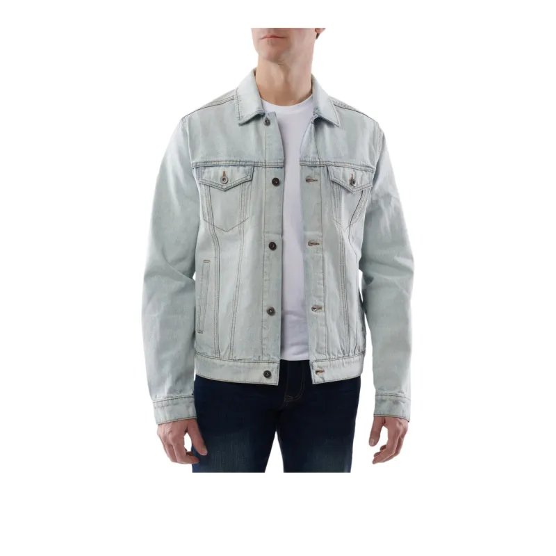LAZER Denim Jackets Men Blue-0
